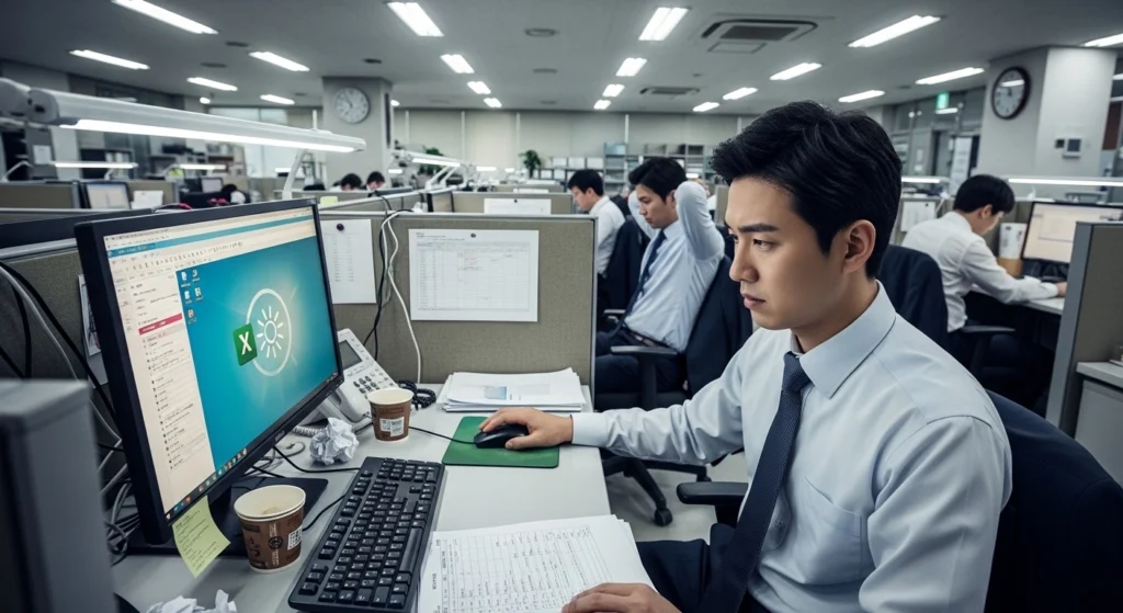 사무용 데스크탑이 느려 고민인 직장인